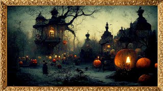 Transform Your TV with Framed Halloween TV Art Screensaver [upl. by Shewmaker]