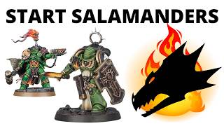 How to Start a Salamanders Army in Warhammer 40K 10th Edition [upl. by Soilisav]