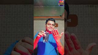 Water glass trick black and green mintuaa mkmagictricks watercolor short [upl. by Trilbee]