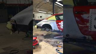 Repairing A Wrecked Porsche 911 Track Car [upl. by Enywtna325]