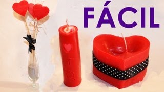 COMO HACER VELAS DECORATIVAS 3 Ideas fáciles y rápidas para hacer velas  Velas caseras aromáticas [upl. by Eph]