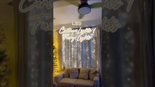 ✨Curtain Lights  Fairy Lights✨ fairylights curtainlights [upl. by Jerrylee]