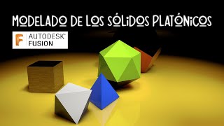 Sólidos platónicos en Autodesk Fusion sin cálculos matemáticos [upl. by Ias78]