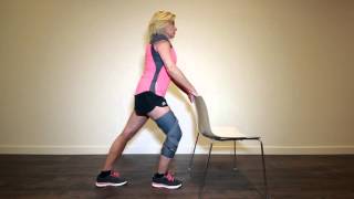 Knee Osteoarthritis Exercise 18  Calf Stretch [upl. by Angy159]