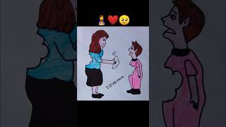 I love you Mom ❤ shorts shortsvideo art drawing love [upl. by Fritze416]