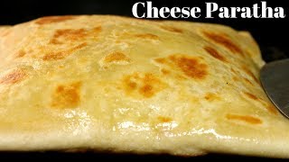 Stuffed Cheese Paratha Recipe  Indian Breakfast Recipe by Kanaks Kitchen [upl. by Etnud]