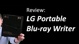 Review LG Portable Bluray Writer [upl. by Mead]