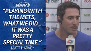 Matt Harvey pleased that he battled through start in Chicago  REDSCUBS POSTGAME [upl. by April822]