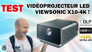 TEST  VIDÉOPROJECTEUR LED Viewsonic X104K  HDR [upl. by Paulo781]