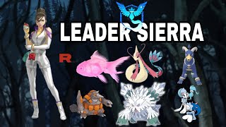 Pokémon Go  Team Go Rocket Leader Sierra  Pokémon Go Legue xGrootgaming [upl. by Dodi]