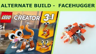 ALTERNATE BUILD  LEGO Creator 30574 – FACEHUGGER by pluTOMium [upl. by Okin427]