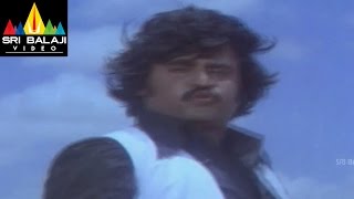 Tiger Scenes 3  Rajinikanth Fight Scene  Sri Balaji Video [upl. by Hadwyn]