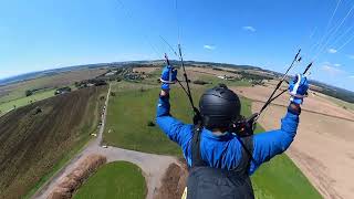 Všechov  Tábor 682024 Approach  Landing 1452 Enzo 3 Paragliding Soaring Czech Rep Česko [upl. by Behrens900]