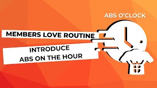 Abs on the hour  our most successful fitness club routine [upl. by Isteb58]