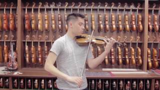 Vincenzo Postiglione Naples 1902  Violin Demonstration [upl. by Iana]