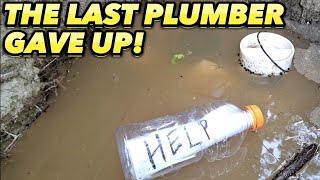 Blocked Drains for months as NO Plumber wanted to go near it [upl. by Dever]