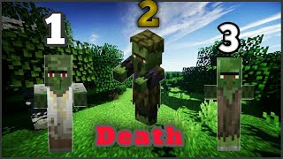 MY 3 ZOMBIE VILLAGER DEATH IN GAME  GAME GAMERZ  gamegamerz minicraft [upl. by Cicenia]