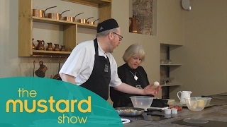 Chef Richard Hughes teaches Helen McDermott how to cook an omelette [upl. by Otte]