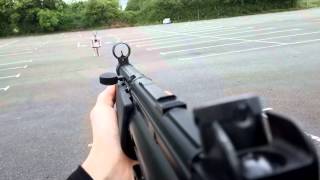 Airsoft Systema MP5 PTW Burst fire [upl. by Ivah]