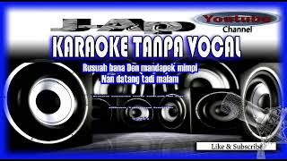 Karaoke Minang Cinto Babagi Duo  Lirik [upl. by Cirilo400]