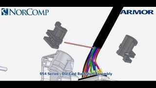 ARMOR  954 Series Die Cast Backshell Assembly [upl. by Kwan]