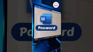 How to Set Password in MS Word Document word pc laptop windows viral reels shorts [upl. by Ridgley]