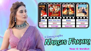 Nargis Fakhri  Filmography  Year amp Verdict [upl. by Averil]