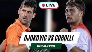 ATP LIVE NOVAK DJOKOVIC VS FLAVIO COBOLLI ATP SHANGHAI 2024 TENNIS PREVIEW STREAM [upl. by Arrakat]