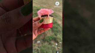 Matches stick flower pot making  amazing craft idea youtubeshorts trending craftidea viralvideo [upl. by Thinia]