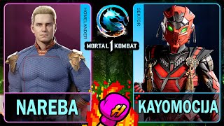 MK1 Nareba HOMELANDER VS Kayomocija SEKTOR🥊Mortal Kombat 1🥊4K 60ᶠᵖˢ [upl. by Blasien]