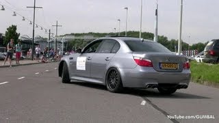 BMW E60 M5 V10 w Mosselman Performance Package  561HP [upl. by Libbie746]