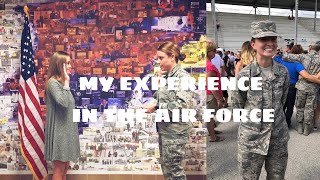 Why I joined the Air Force Active VS Reserves Why I’m home amp more [upl. by Ennayehc129]