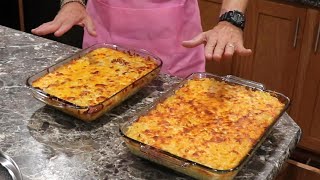 Baked Mac amp Cheese Dinner for the Whole Family CrowdPleasing Recipe [upl. by Vitale58]