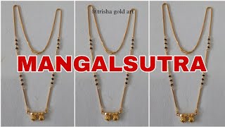 Gold Mangalsutra Designs  Mangalsutra Designs Gold With Price [upl. by Penny]