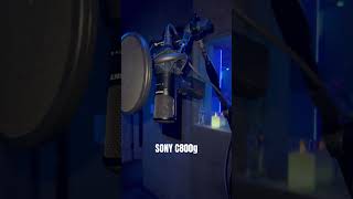 Sony c800g microphone C800gRecordingMixingVocal booth [upl. by Saphra]