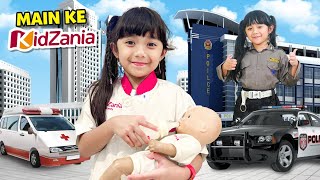 24 JAM LIBURAN DI KIDZANIA 😍 SAMANTHA BELAJAR JADI DOKTER POLISI PEMADAM KEBAKARAN [upl. by Lorollas543]