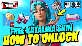 How to GET Katalina Skin FOR FREE in Fortnite X Epic Games Store [upl. by Iorgos]