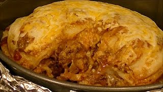 Recipe for Spicy Beef and Bean Enchilada Pie from Amy of TN Delicious Mexican Meal [upl. by Cyrano10]