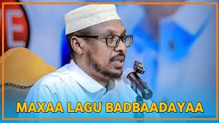 quotMAXAA LAGU BADBAADAYAAquot MUXAADARO QOFKASTA OO IIMAAN LEH UU OOYAYO 😭😭  sh mustafe x ismaaciil [upl. by Seldun]