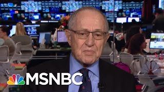 Alan Dershowitz Makes The Case Against Impeaching President Donald Trump  Hardball  MSNBC [upl. by Trefler]