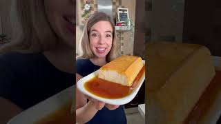 Flan de Leche Condensada 3 ingredientes Cremoso y Delicioso 🥛🍮 [upl. by Aned586]