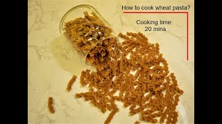 How to cook wheat pasta [upl. by Adnilg928]