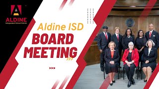 Aldine ISD  September 2024 Board Meeting  917 [upl. by Grigson]