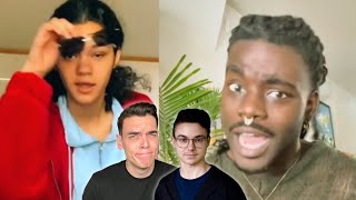 Reacting to NonBinary TikToks 🤨 ft Marcus Dib [upl. by Jacenta]