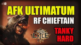 POE 325 🔥Righteous Fire Chieftain Build🔥 ULTIMATUM STRATEGY 🤑 CHEAP AND PROFIT  Path Of Exile [upl. by Tammara]