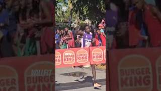 UNSTOPPABLE Kingston College Distance Team Beat Everyone to WIN BurgerKing 2K Relay 2024 shorts [upl. by Narrat977]