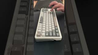 ilovbee B87 Prebuilt Keyboard  Budget Wireless TKL  Leaf Spring Mount  Typing Test [upl. by Rebekah]