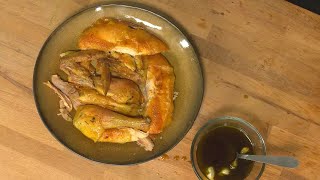 Recette  Poulet rôti à l’estragon extrabon [upl. by Anwahsar59]