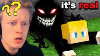 Doni Bobes Puts His Friend in the Most Terrifying Minecraft World Reaction [upl. by Ramor]