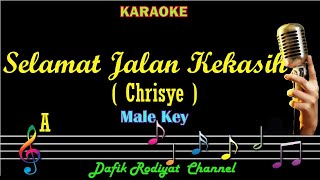 Selamat Jalan Kekasih Karaoke Chrisye Nada Pria Cowok Male Key A Low Key Nada Rendah [upl. by Alicec]